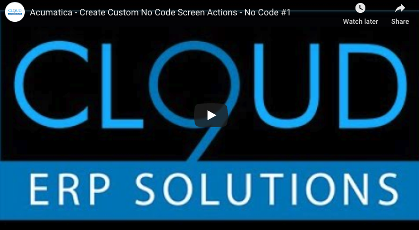 Create Custom No Code Screen Actions 4/07/20