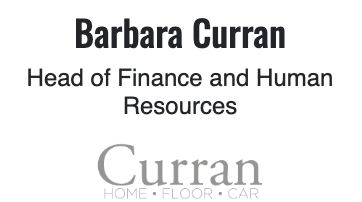 Barbara Curran Head of Finance and Human Resources Curran and Curran logo