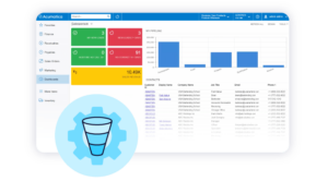 Acumatica CRM dashboard